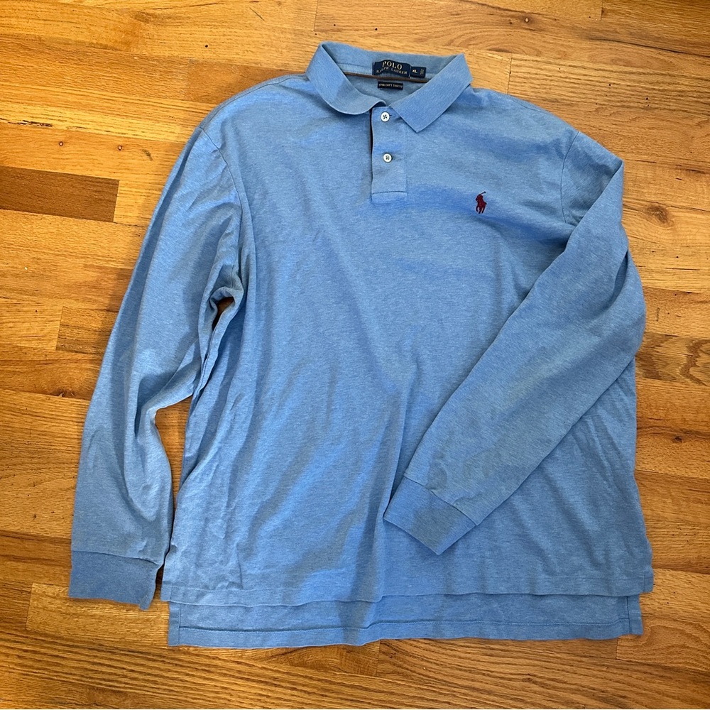Men’s Ralph Lauren Pima Soft Long Sleeve Polo